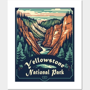 Yellowstone National Park Posters and Art